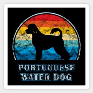 Portuguese Water Dog Vintage Design Sticker